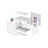 Datora korpuss Deepcool CG530 4F WH (R-CG530-WHADA4-G-1)