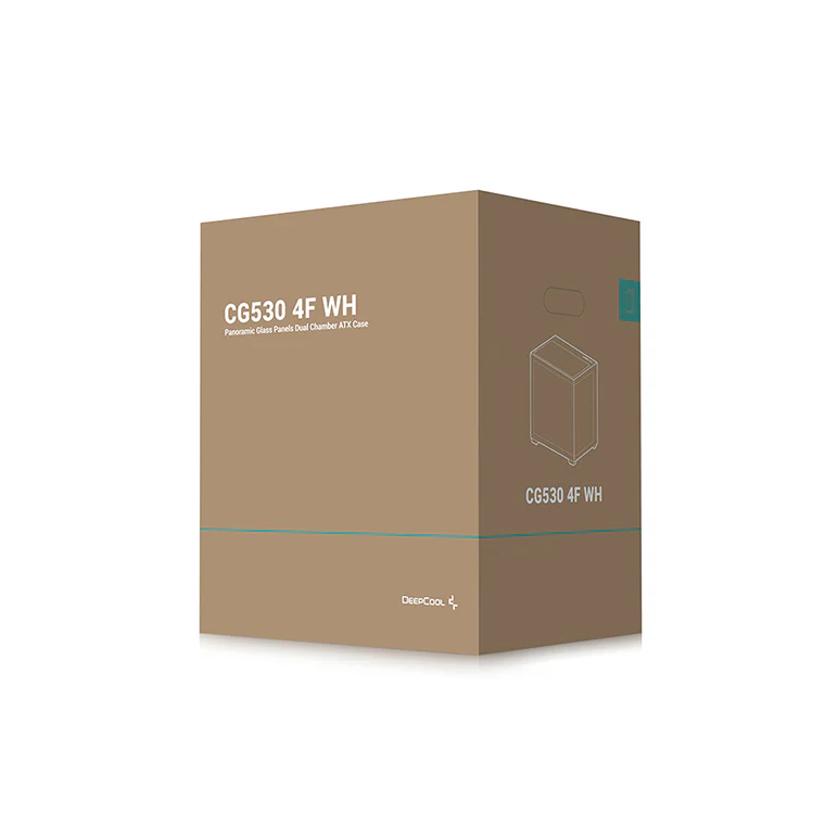 Datora korpuss Deepcool CG530 4F WH (R-CG530-WHADA4-G-1) - foto 5