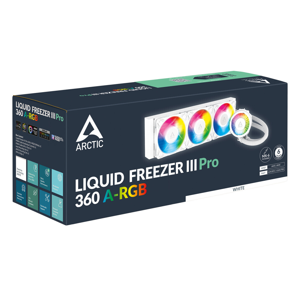 cooler Arctic Liquid Freezer III Pro 360 A-RGB (ACFRE00188A) - ACFRE00188A  - foto 7