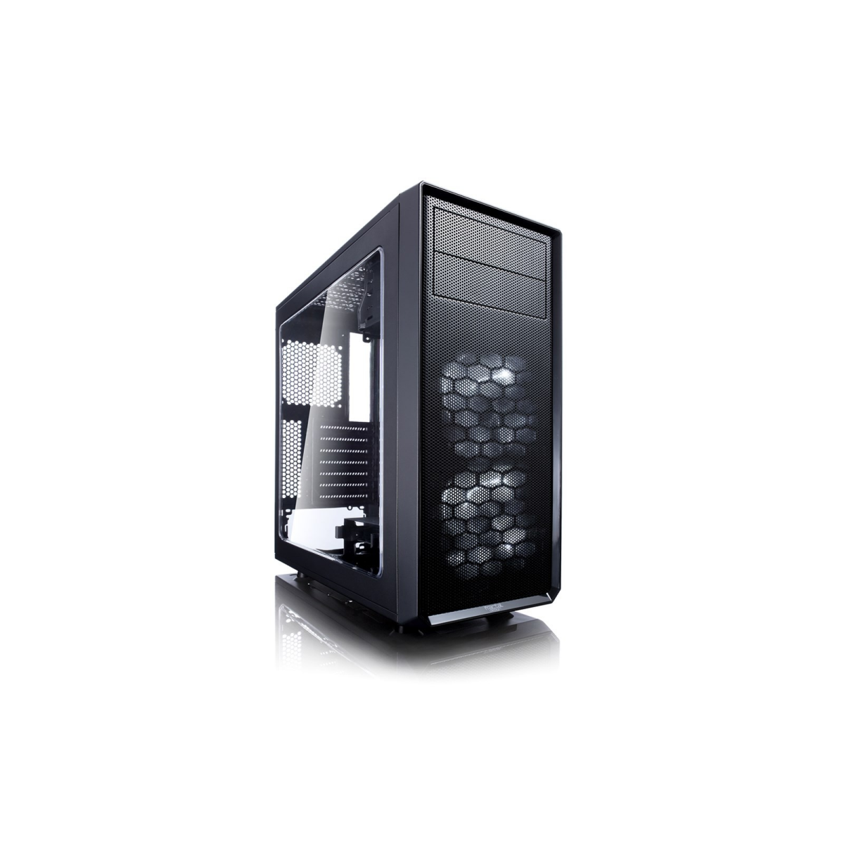 Datoru korpuss Fractal Design Focus G, Black (FD-CA-FOCUS-BK-W)