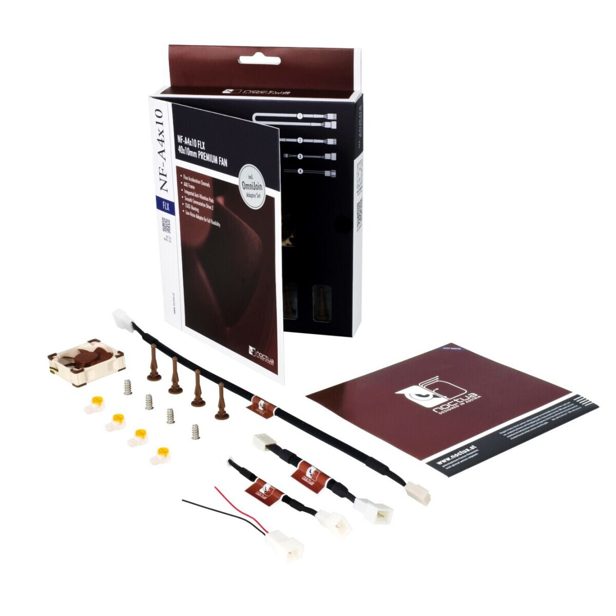 Korpusa ventilators Noctua NOC-NF-A4X10-FLX - NF-A4X10 FLX - foto 3