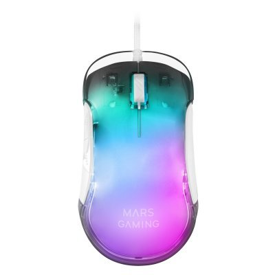 Souris Mars Gaming MMGLOWW Transparent
