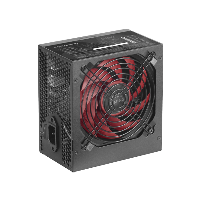 Barošanas bloks Mars Gaming MPIII650 Black - foto 2