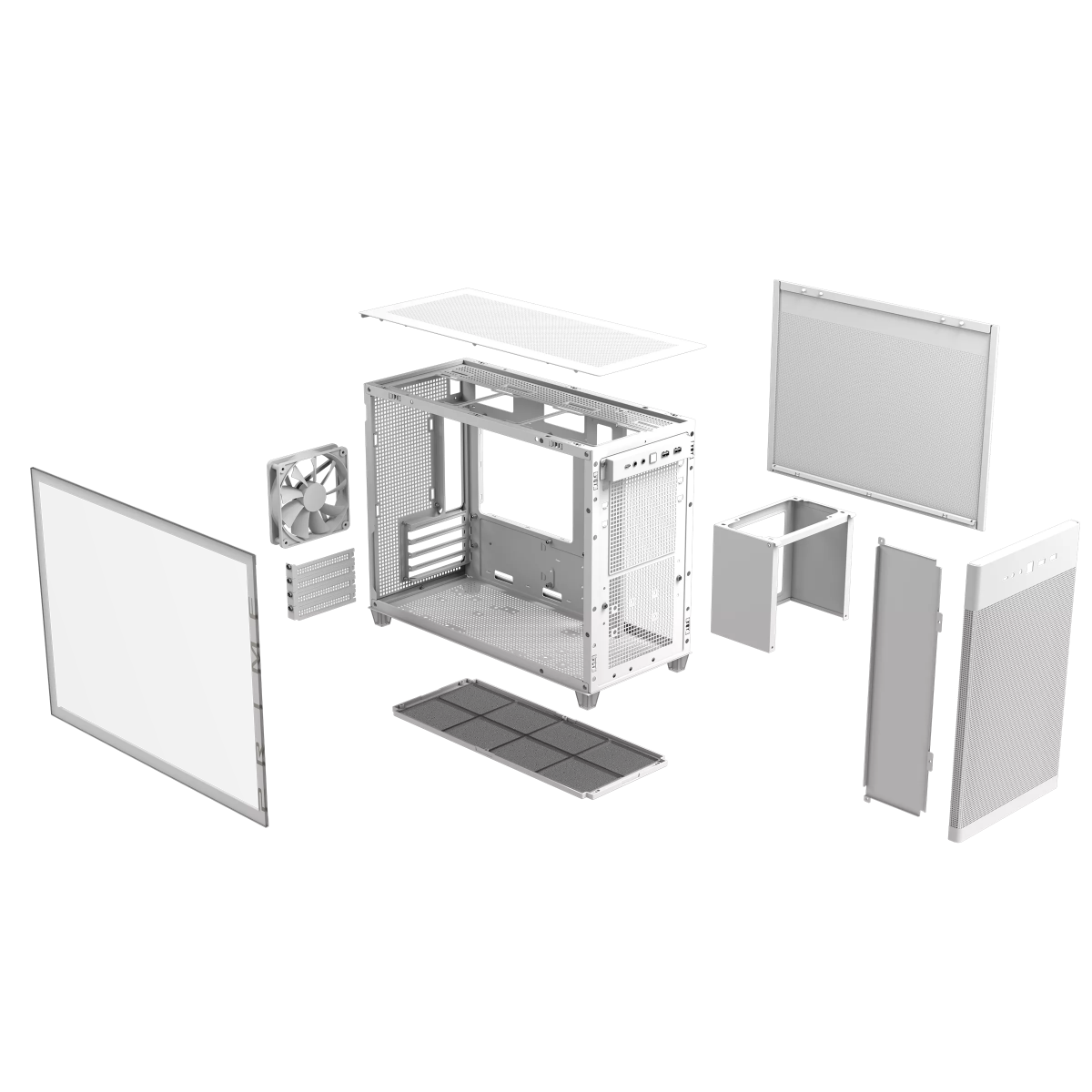 Datoru korpuss ASUS AP201 PRIME (90DC00G3-B39010) - foto 5