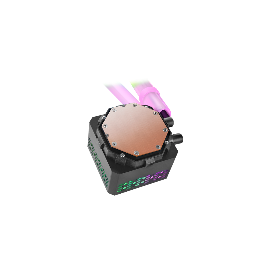 Procesoru dzesētājs Mars Gaming MLULTRA240 Black - foto 2