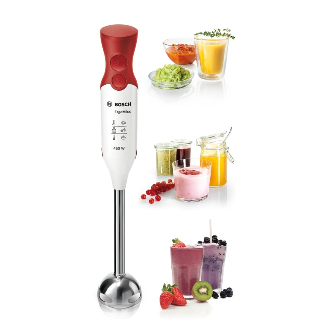 Blender Bosch MSM64110 Red, White - foto 3