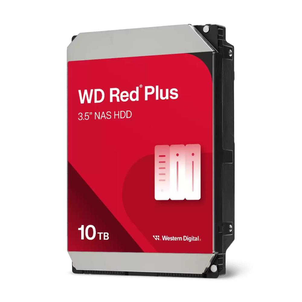 Cietais disks WESTERN DIGITAL Red Plus 10TB (WD100EFGX)