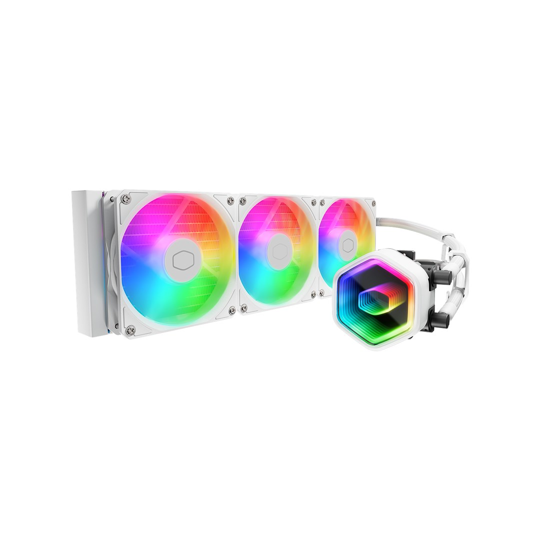 Procesoru dzesētaji Cooler Master 360 Core II White (MLW-D36M-A18PA-RW)