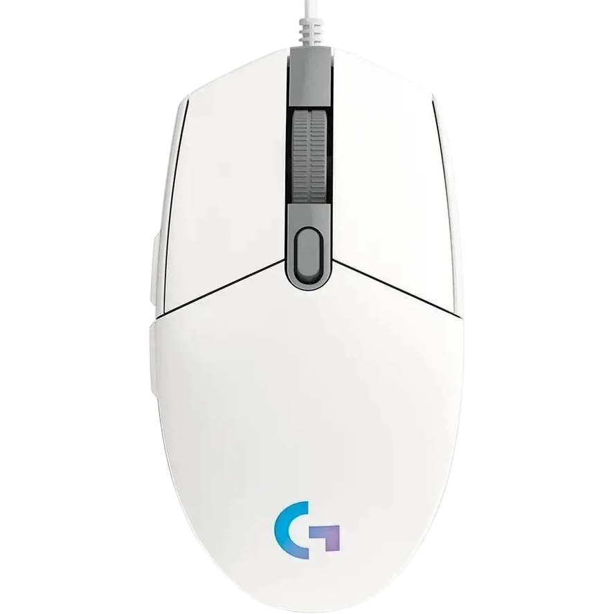 Maus Logitech G102 LightSync White (910-005824/5809/5803)