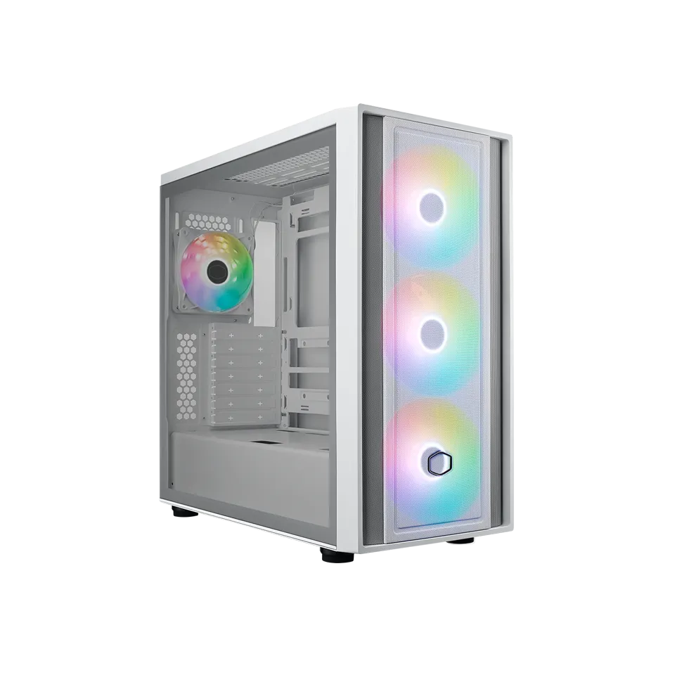 Datoru korpuss Cooler Master MasterBox 600 White (MB600-WGNN-S00)