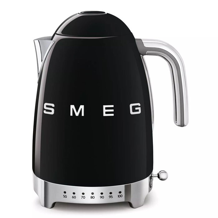 Kettle SMEG 50's Style Kettles KLF04BLEU Black