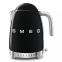 Kettle SMEG 50's Style Kettles KLF04BLEU Black