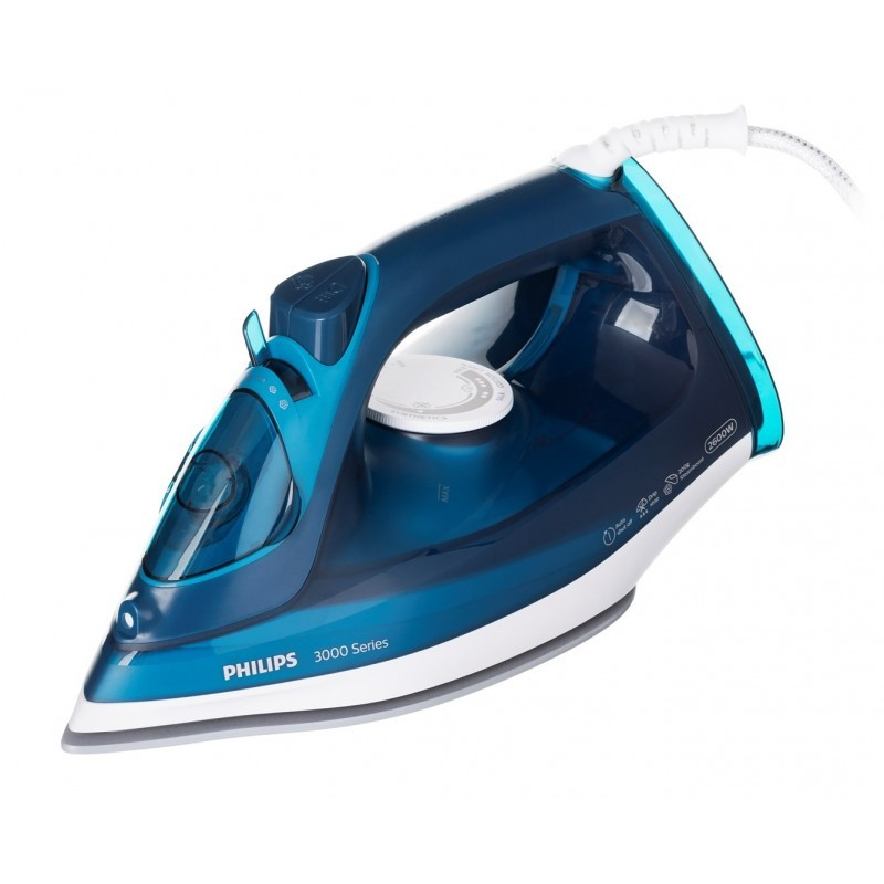 Gludeklis Philips 3000 series DST3040/70 2400W Blue