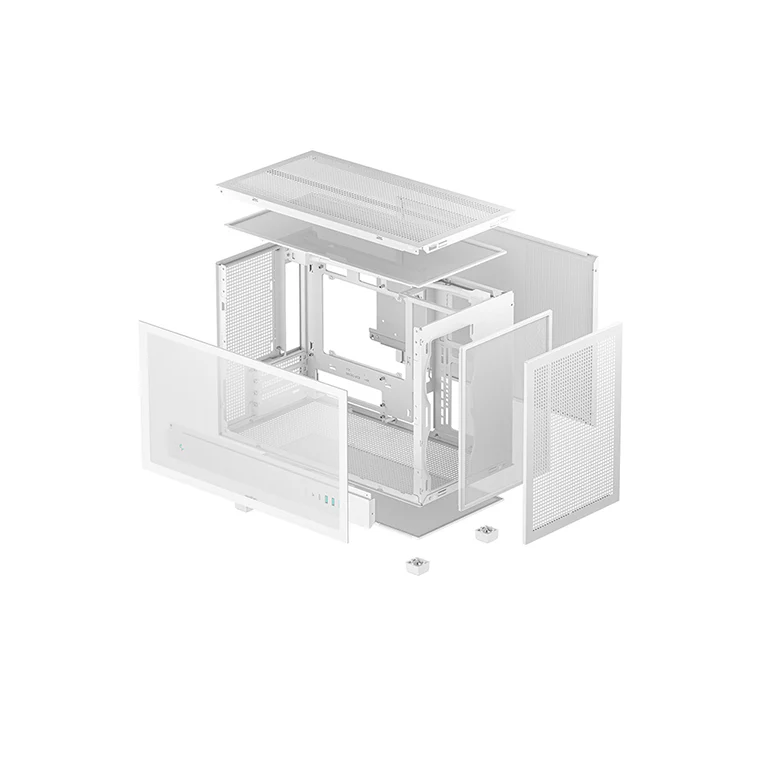 Datoru korpuss DeepCool CH260 White (R-CH260-WHNGM0-G-1) - foto 5