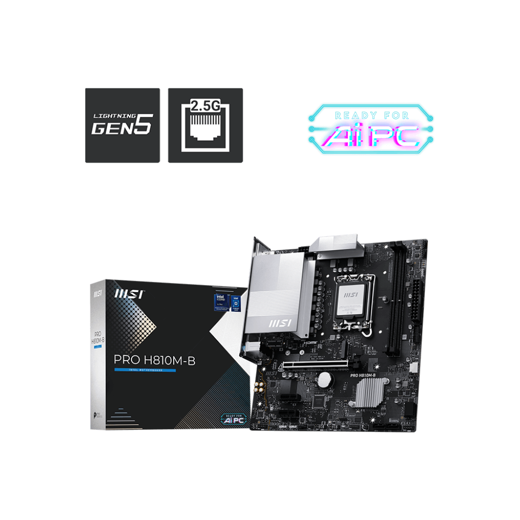 Pamatplate MSI PRO H810M-B (7E64-001R)