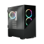 Datoru korpuss Enermax K8 Weiss ATX Mid Tower Black (ECA-EK8-BB-ARGB)