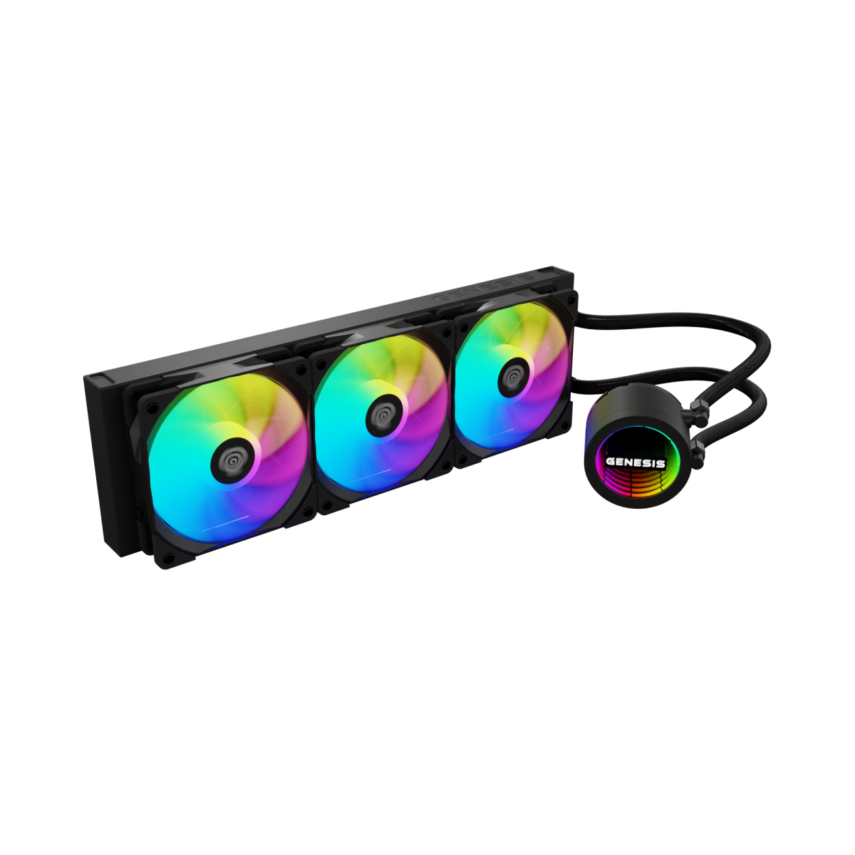 Ūdens dzesētājs Genesis Hydria 360 ARGB, Black (NLG-2321)