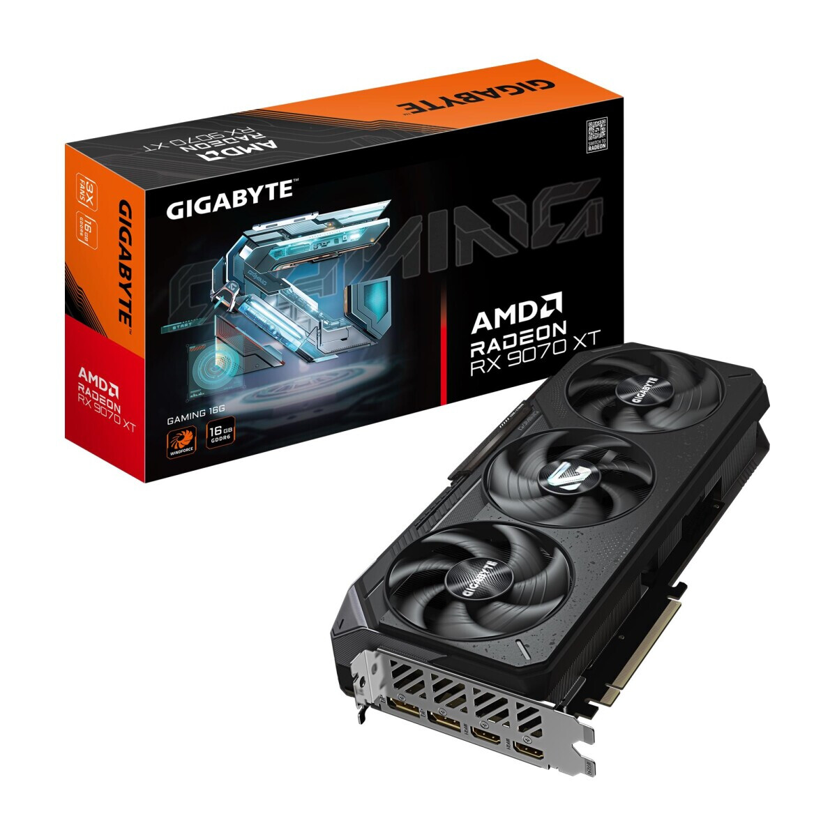 Videokarte Gigabyte Radeon RX 9070 XT GAMING 16GB (GV-R9070XTGAMING-16GD 1.0) - foto 5