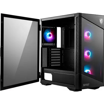 Datora korpuss MSI MPG VELOX 300R Mid-Tower Black (306-7G27R21-JA4) - foto 2