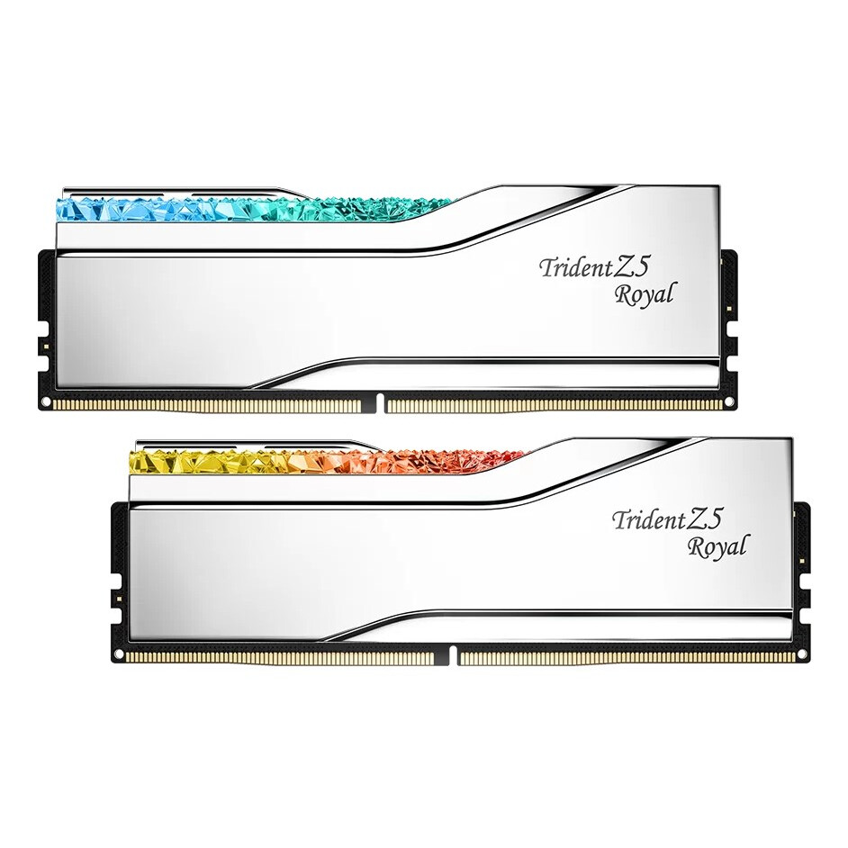 Operatīvā atmiņa G.Skill Trident Z5 Royal DDR5 64GB 2 x 32GB 6000Mhz CL26 (F5-6000J2636H32GX2-TR5NS)