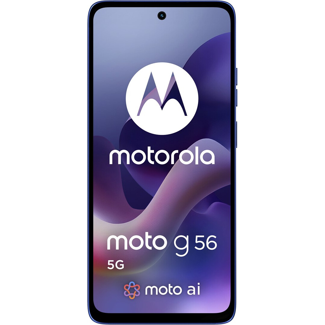 Mobilais tālrunis Motorola Moto g56 8 GB 256 GB Dazzling Blue (PB7Y0032PL) - foto 2