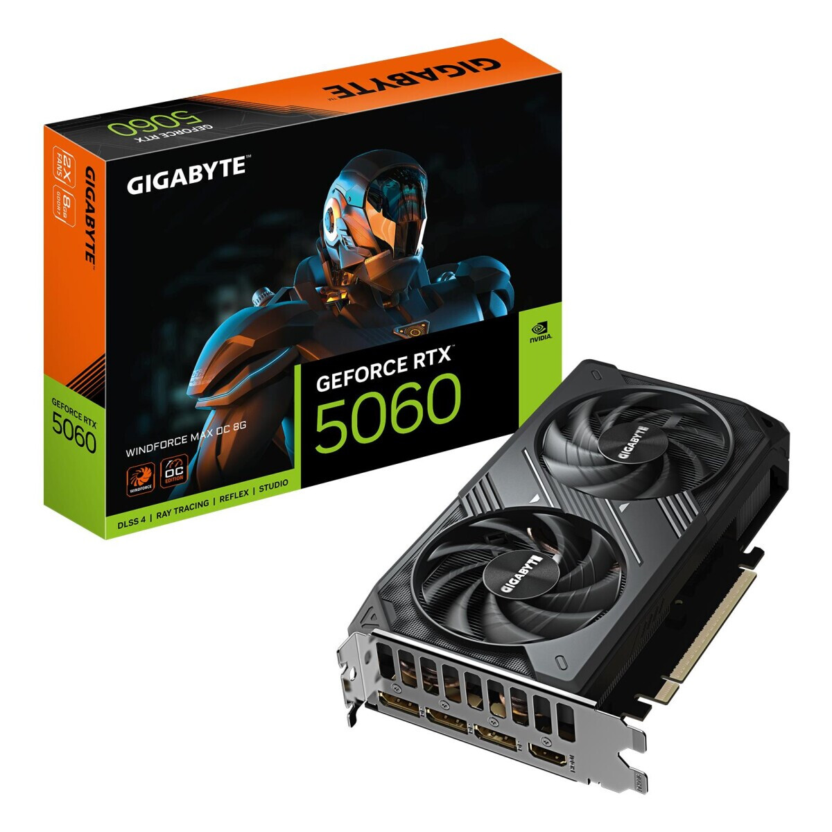 Carte graphique Gigabyte GeForce RTX 5060 WINDFORCE MAX OC 8GB GDDR7 Black (GV-N5060WF2MAX OC-8GD) - photo 5