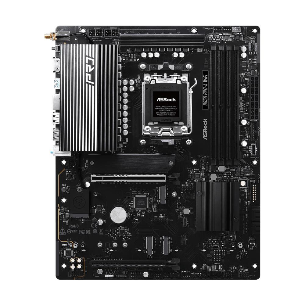 Pamatplate ASRock B850 PRO-A WIFI Black (90-MXBQN0-A0UAYZ)