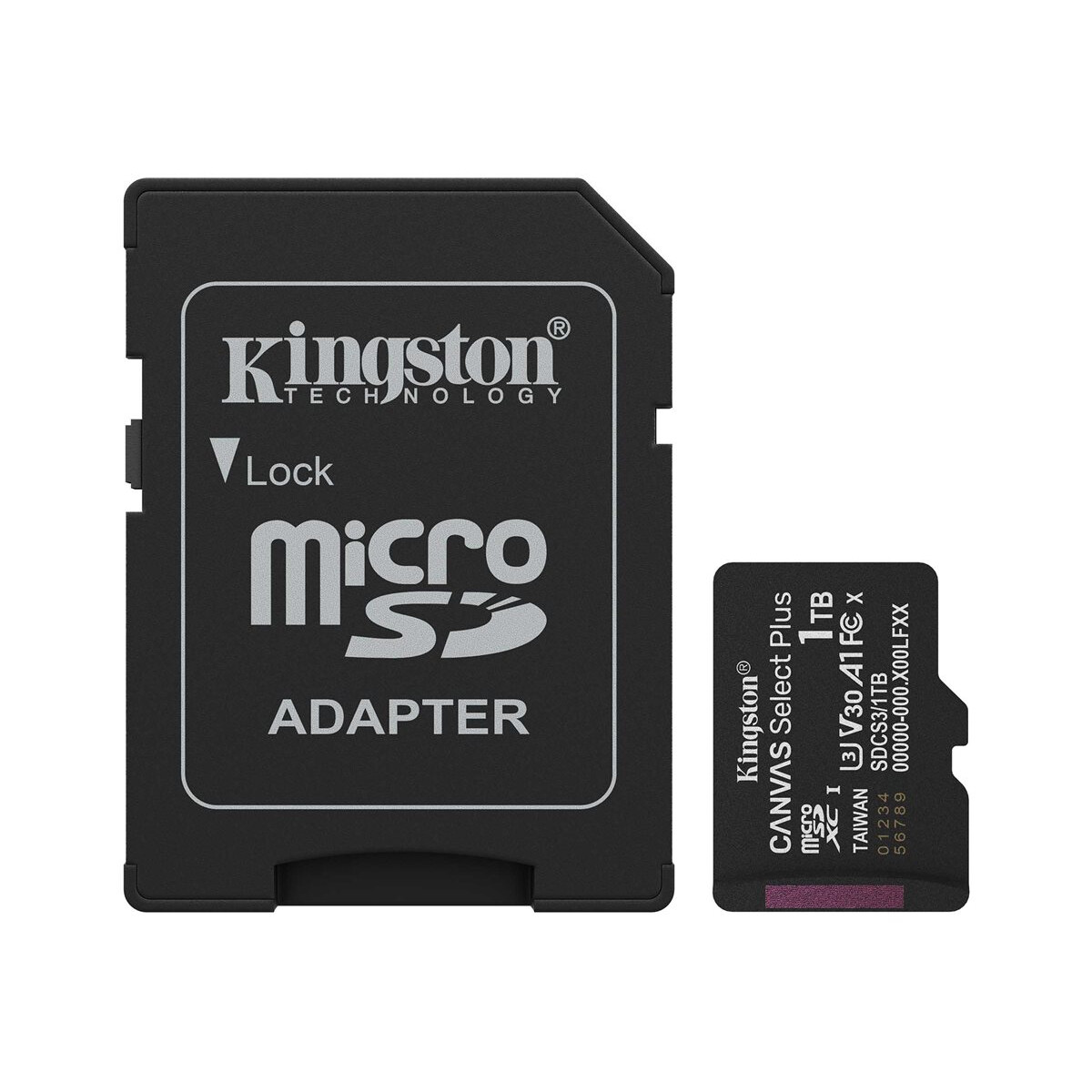 Cartes mémoire Kingston Canvas Select Plus SDCS3 1TB - SDCS3/1TB