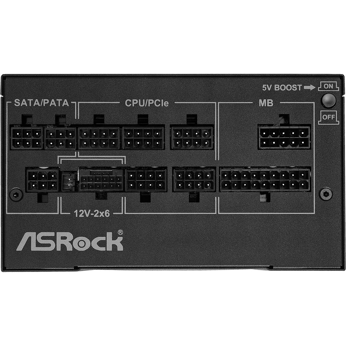 Bloc dalimentation Asrock Phantom Gaming PG-1000G 750 W 20+4 pin ATX Black (90-UXP100-GFEAAB) - photo 2