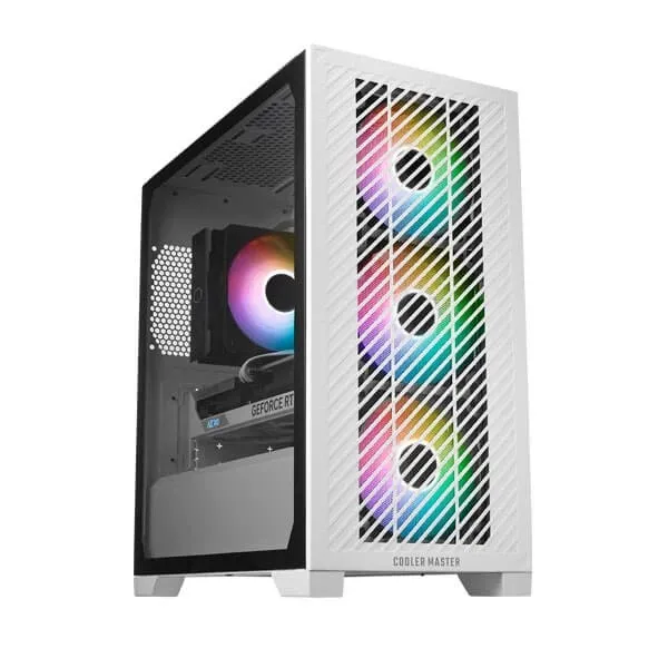 Datora korpuss Cooler Master ELITE 301 Mini-Tower White (E301L-WGNN-S00) - E301-WGNN-S00