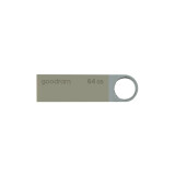 Clé USB Goodram UUN2 USB 2.0 64 GB Silver (UUN2-0640S0R11)