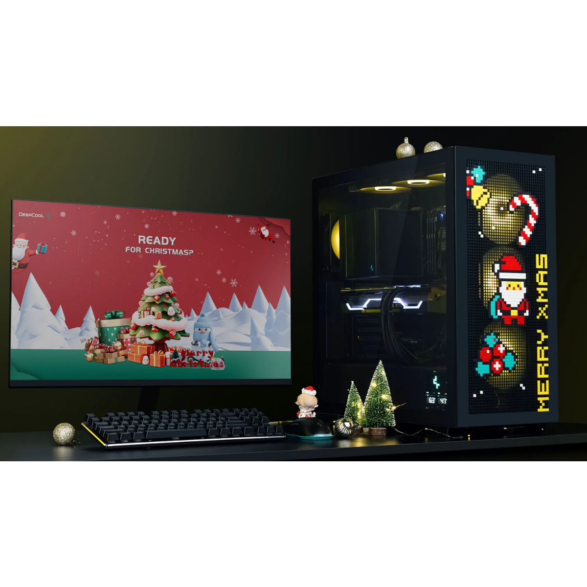 Korpusu papildu aprīkošanas komplekts Deepcool PIXEL Series (R-PIXEL-BK100-G-1) - foto 2