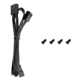 Korpusa dzesētājs DeepCool FL12 SE Black (R-FL12SE-BKAPN1-G)