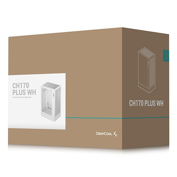 Boitiers PC DeepCool CH170 PLUS White (R-CH170-WHNGM0-G) - photo 4