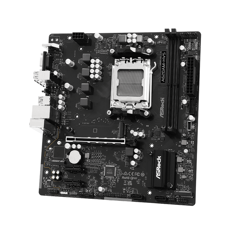 Pamatplate Asrock A620AM-HVS Black (90-MXBSR0-A0UAYZ)