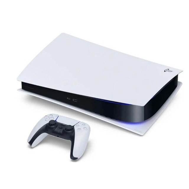 Spēļu konsole Sony PlayStation 5 Digital White and Black - 711719020837 - foto 2