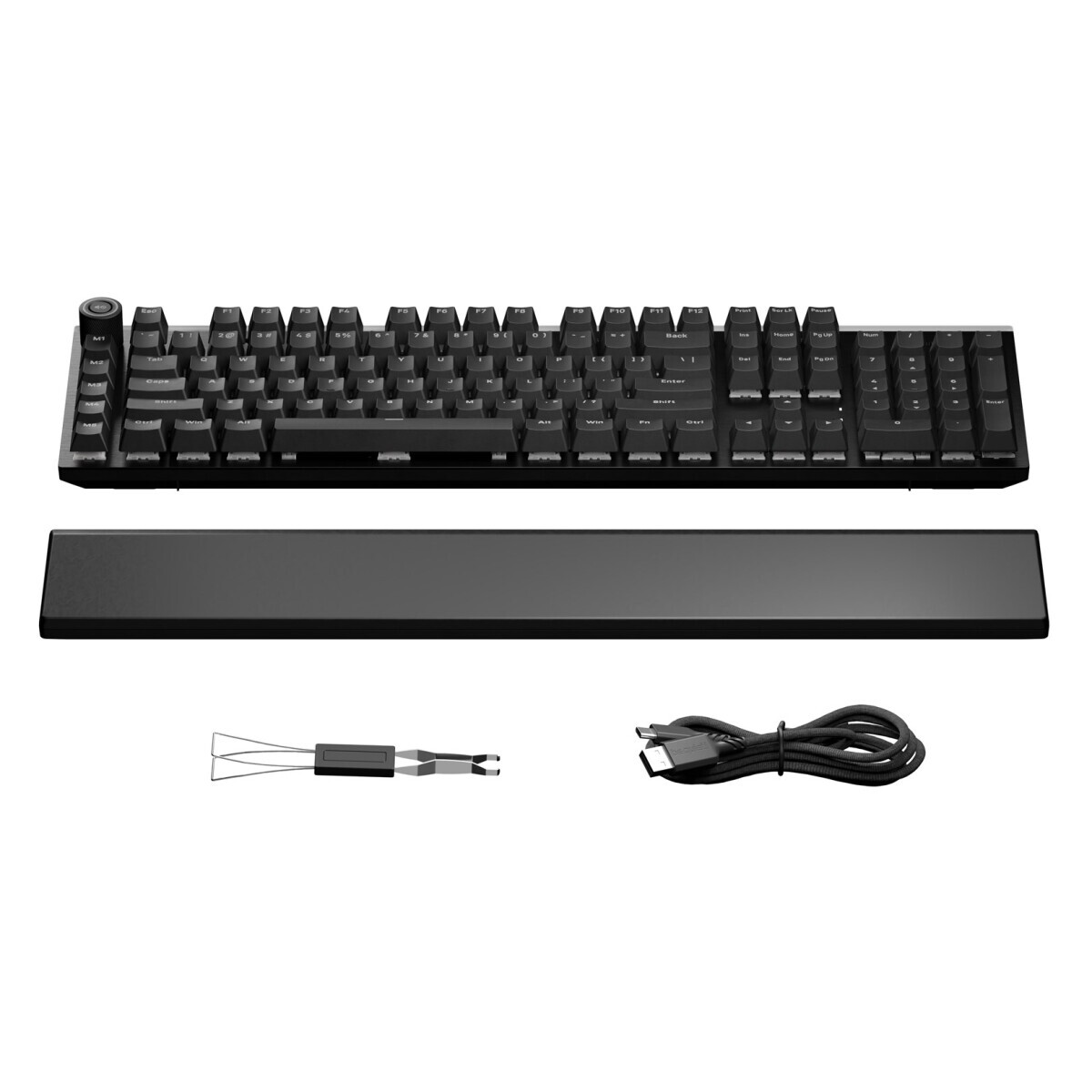 Tastatūra be quiet! Light Mount Silent Tactile US ANSI QWERTY Black (BT004US) - foto 3
