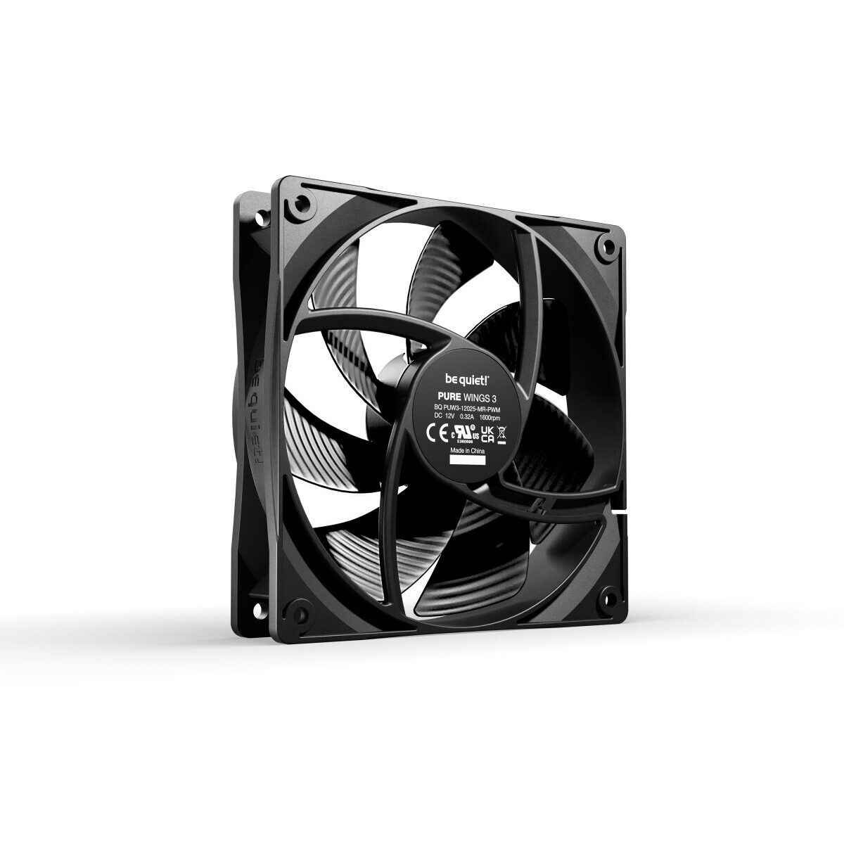 Refroidisseur de boîtier Pack of 3 Be Quiet! Pure Wings 3 PWM case fans 12cm (BL141) - photo 2