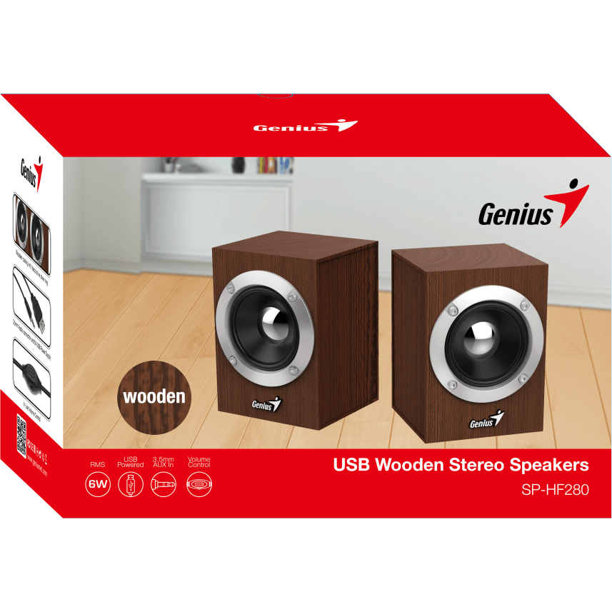 Lautsprecher Genius SP-HF280 Wood - 31730028400 - Foto 2