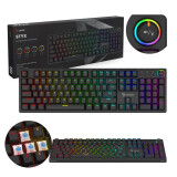 Clavier SAVIO STYX RGB Black (STYX BLUE)