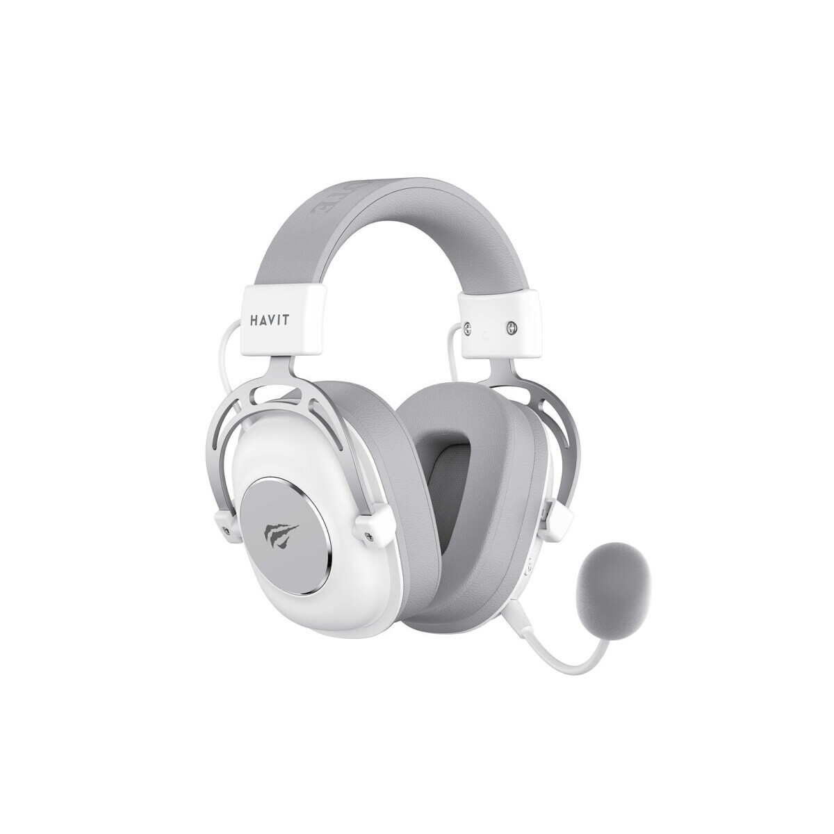 Casque Havit H2002YG 2.4G Gaming Headphones White and Grey (H2002YG)