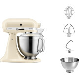 Mixer KitchenAid Cream 4.8L 300W Beige (5KSM185PSEAC)