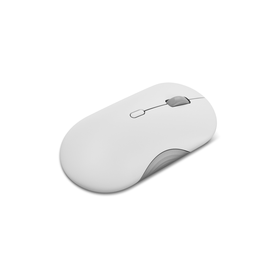 Souris Lenovo Silent Mouse  350 Wireless  Bluetooth Cloud Grey (GY51S61907) - photo 2