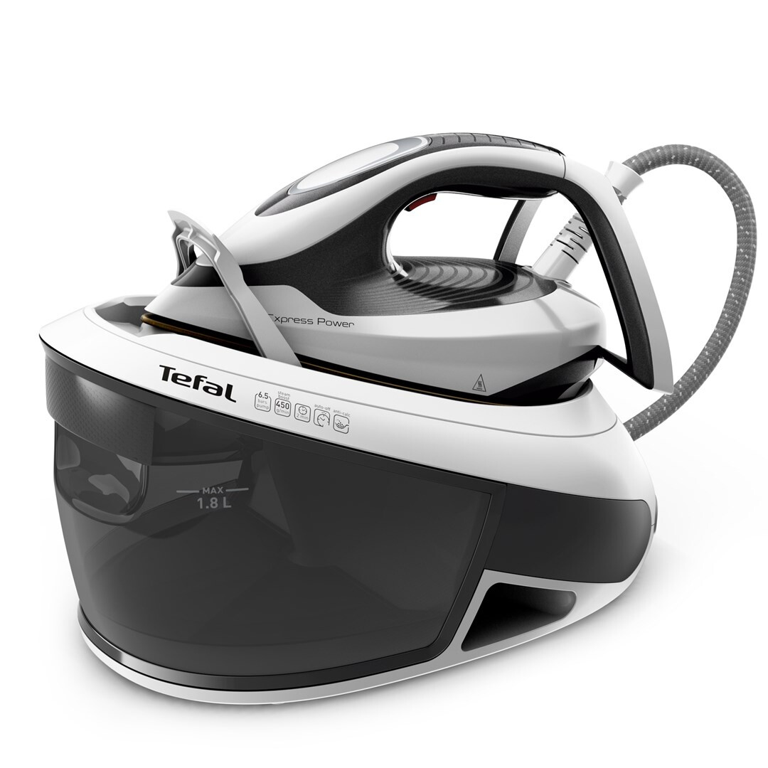 Centrala tvaika Tefal Express Power SV8130E0 2800W 1.8L Black and White - photo 2