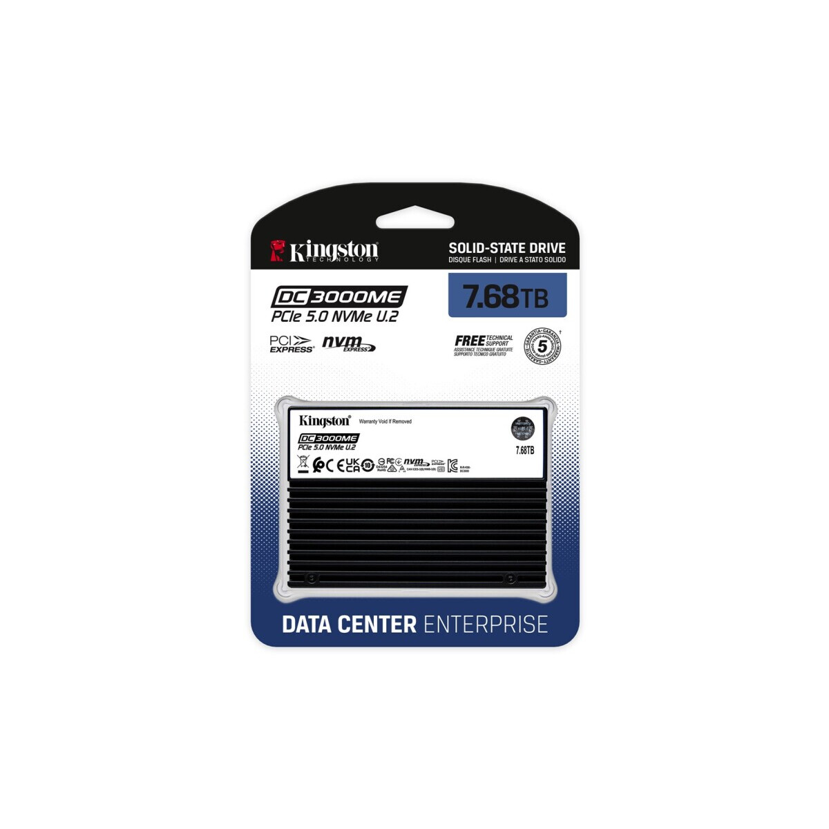 SSD Kingston Technology 7.68TB DC3000ME SSD Black (SEDC3000ME/7T6) - foto 3