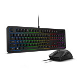 Tastatūra + pele Lenovo GX31N91913 keyboard Mouse included Gaming USB US English Black
