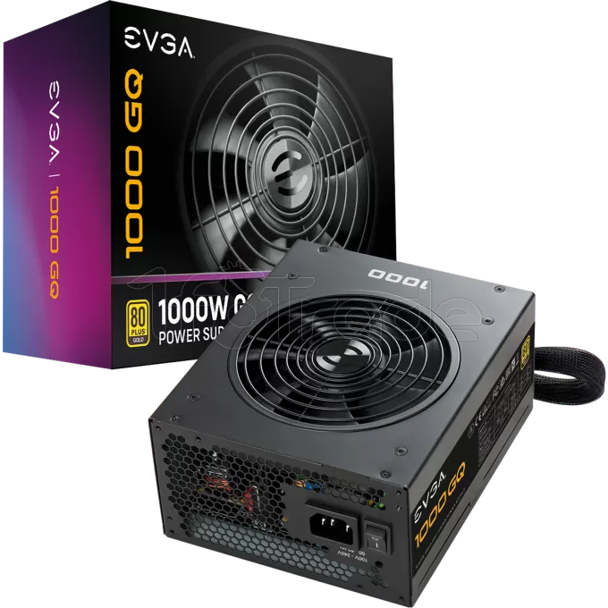 Barošanas bloks EVGA GQ Alimentation ATX 1000W (210-GQ-1000-V2)
