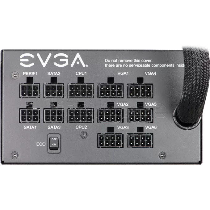 Barošanas bloks EVGA GQ Alimentation ATX 1000W (210-GQ-1000-V2) - foto 4