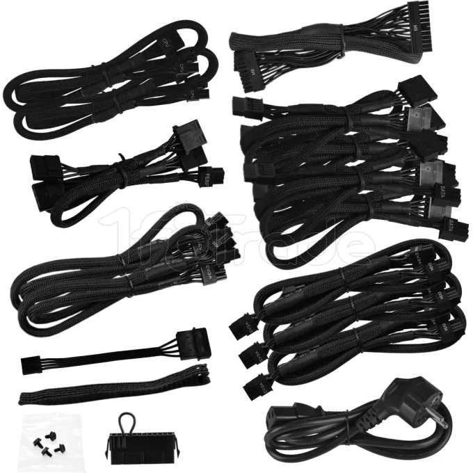 Barošanas bloks EVGA Alimentation ATX SuperNova GT 1000W (220-GT-1000-X2) - foto 5