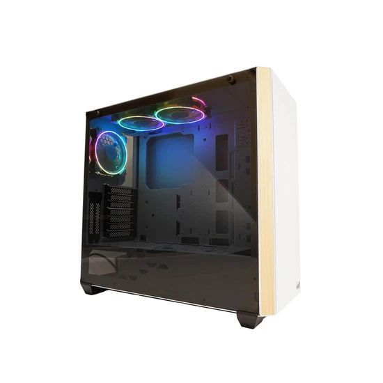 Datoru korpuss InWin 216 RGB White (IW-CS-216-3ASP120)